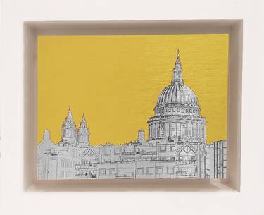 Little London, St Paul's (mellow yellow) - Limited Edition of 30 thumb