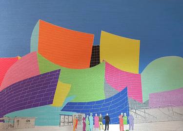 Walt Disney Concert Hall (colours) - Limited Edition of 25 thumb