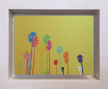 Little Los Angeles, Venice Beach Palms (yellow) - Limited Edition of 30 thumb