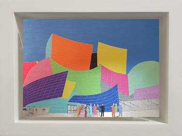 Little Los Angeles, Walt Disney Concert Hall (colours), Limited Edition of 30 thumb