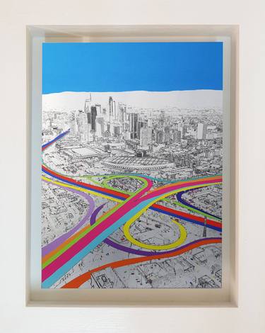 Little Los Angeles, LA From Above - Limited Edition of 30 thumb