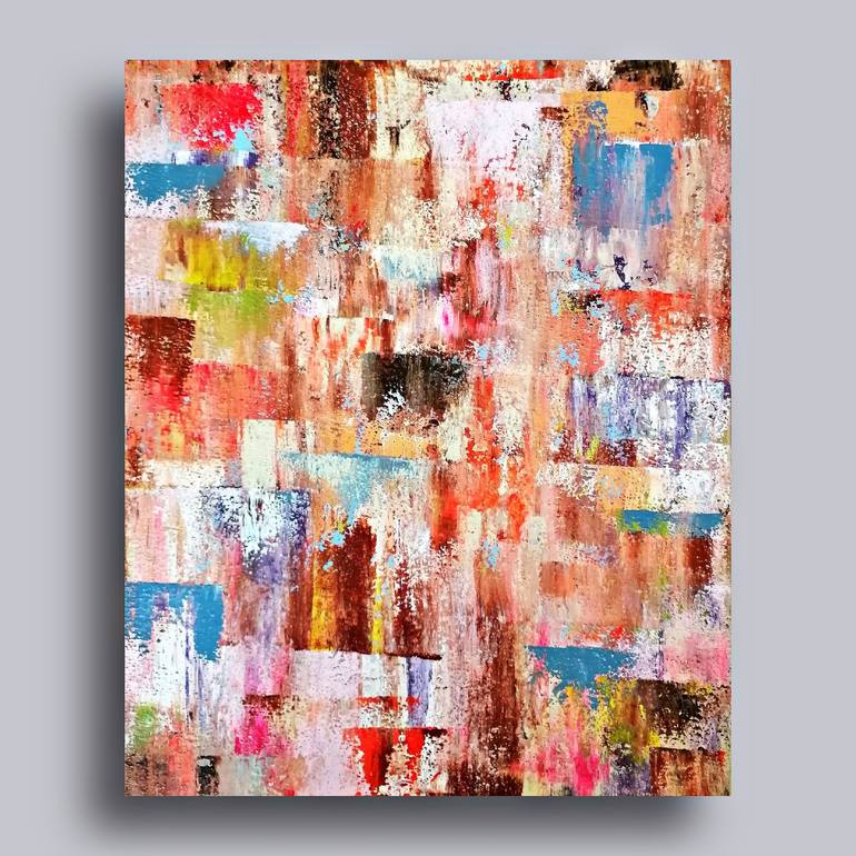 Original Abstract Painting by Jorge Santos