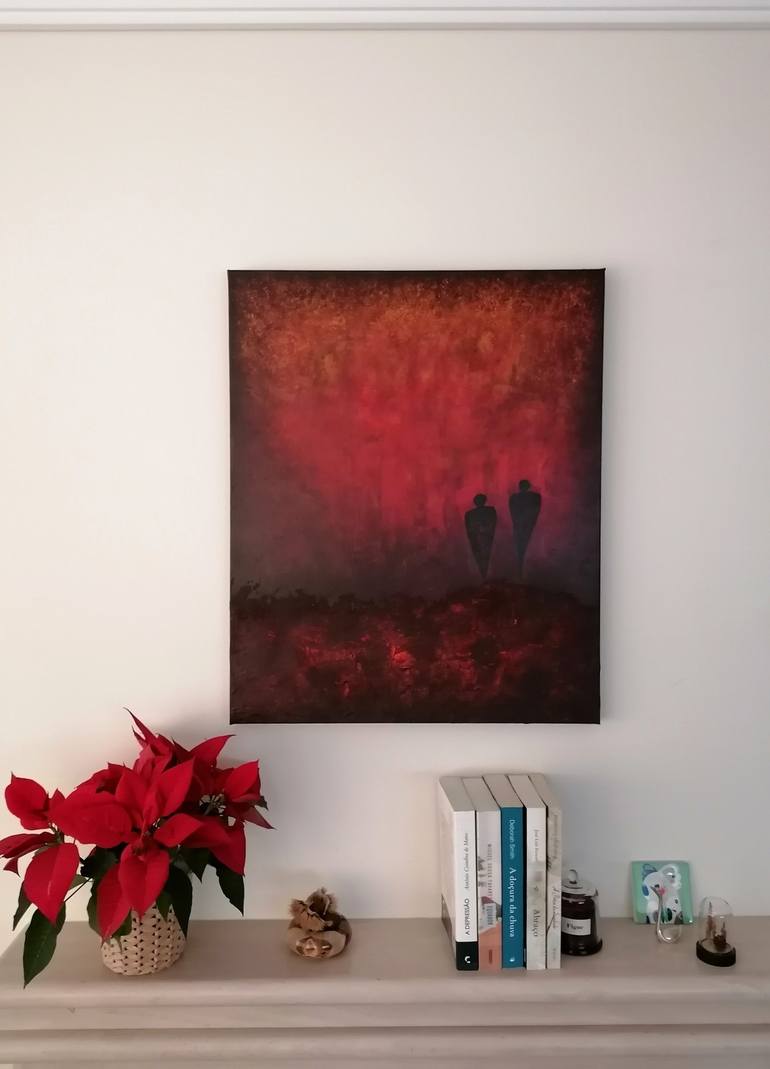 Original Abstract Painting by Jorge Santos