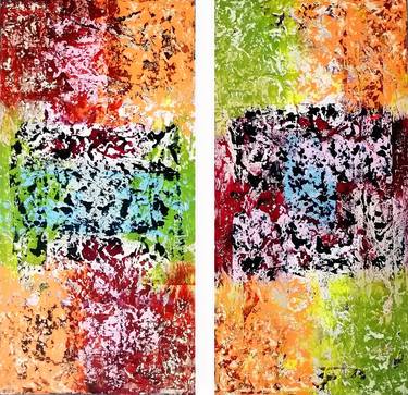 Original Abstract Paintings by Jorge Santos