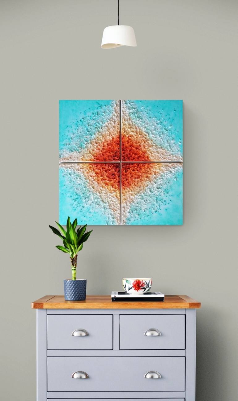 Original Abstract Painting by Jorge Santos