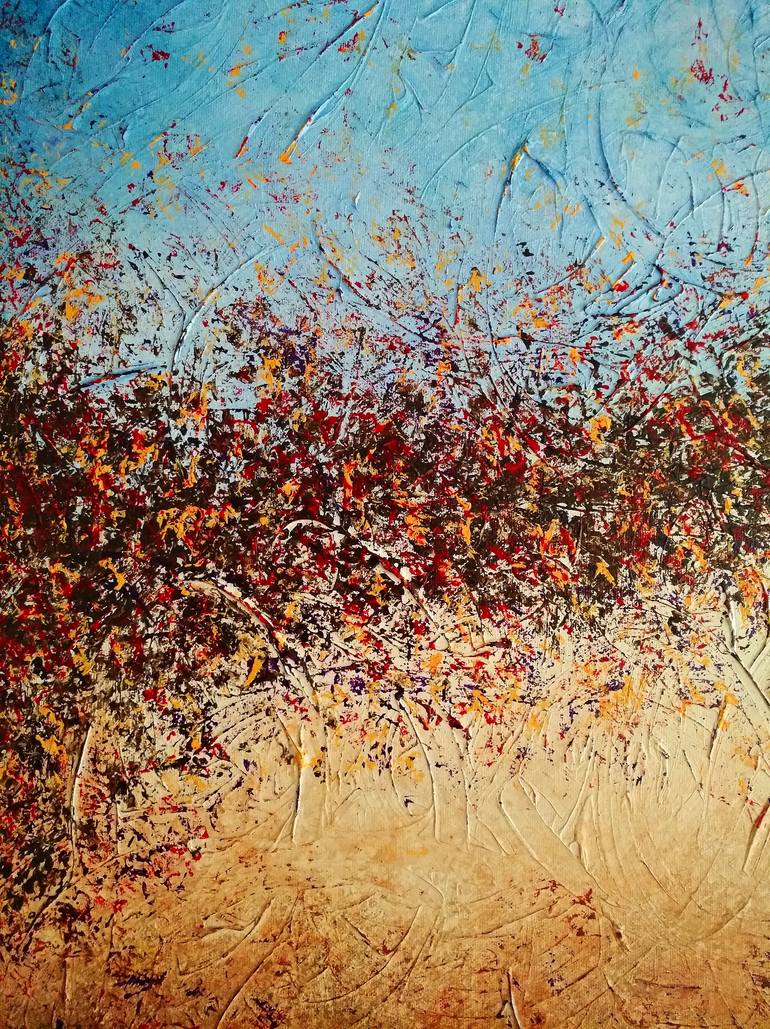 Original Abstract Painting by Jorge Santos