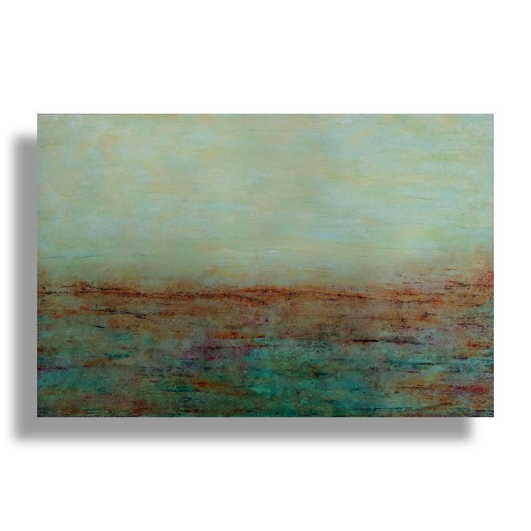Original Abstract landscape Abstract Painting by Jorge Santos