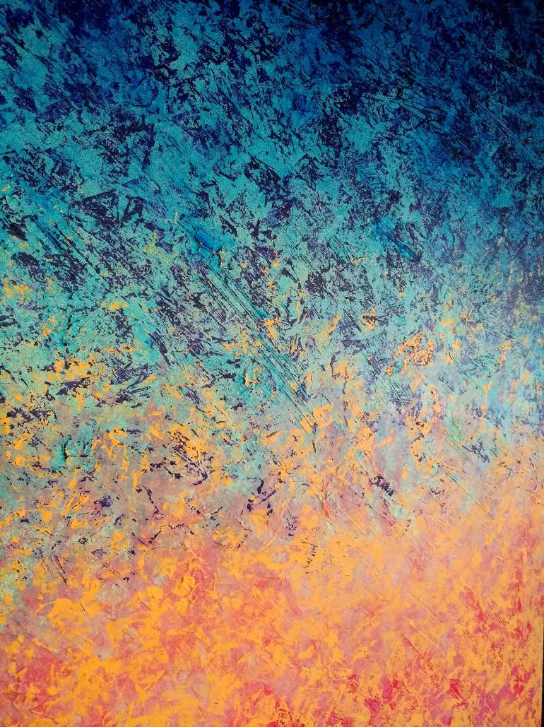 Original Abstract Painting by Jorge Santos