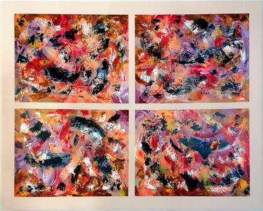 Original Abstract Paintings by Jorge Santos