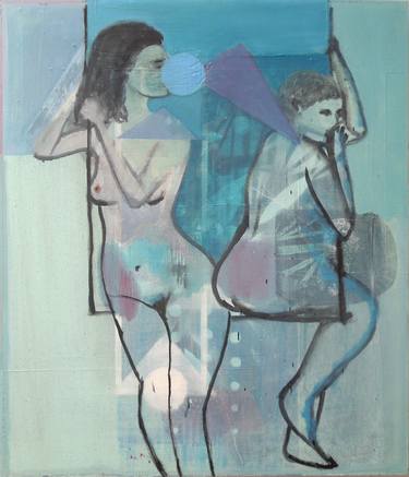 Print of Figurative Nude Paintings by Baptiste Ibar