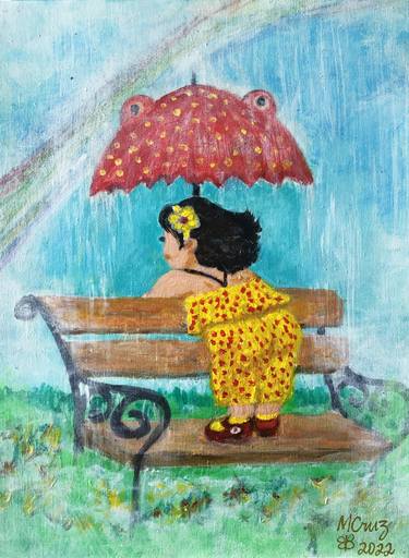 Print of Fine Art Children Paintings by Mayumi Cruz