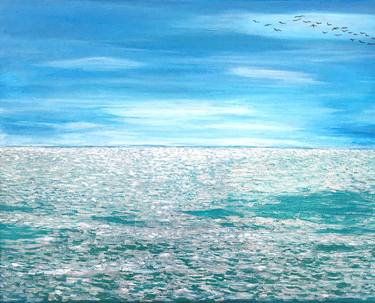 Original Seascape Paintings by Mayumi Cruz