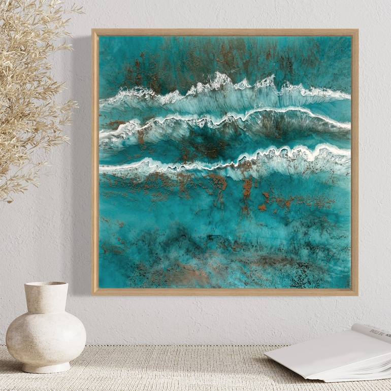 Original Seascape Painting by Martine Vanderspuy