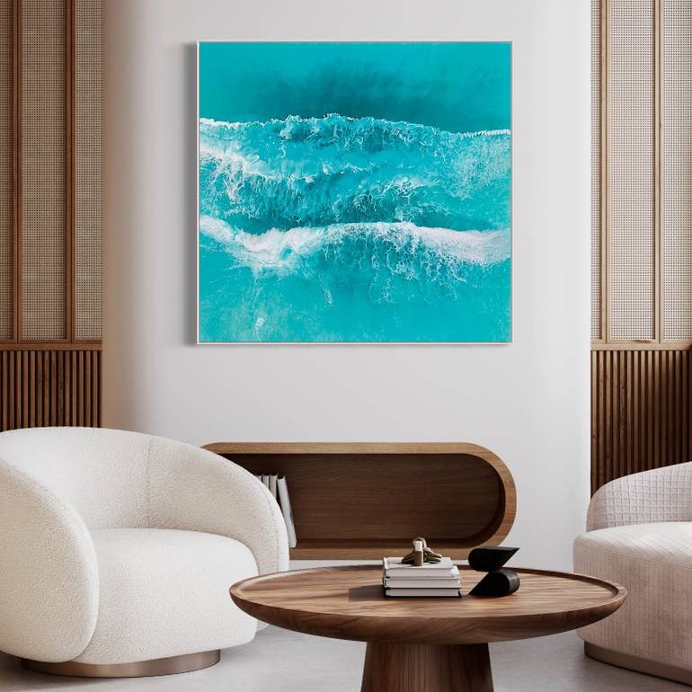 Original Seascape Painting by Martine Vanderspuy