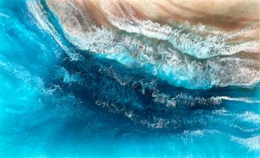 Original Photorealism Seascape Paintings by Martine Vanderspuy