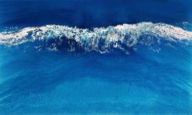 Saatchi Art Artist Martine Vanderspuy; Paintings, “Into The Blue” #art