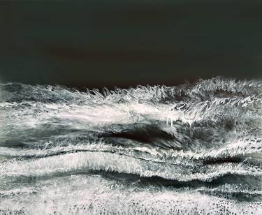 Original Photorealism Seascape Painting by Martine Vanderspuy