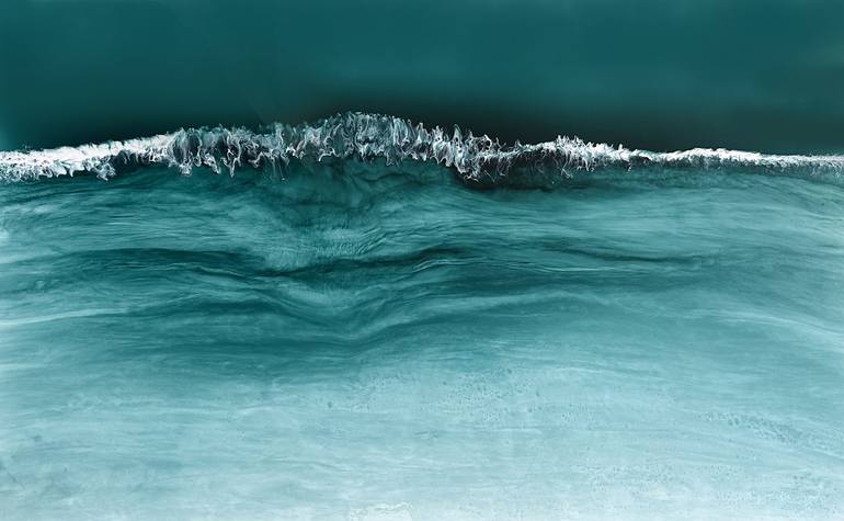 Original Photorealism Seascape Paintings by Martine Vanderspuy