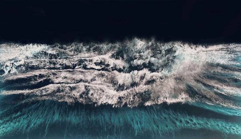Original Photorealism Seascape Paintings by Martine Vanderspuy