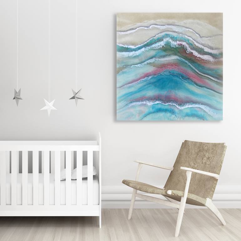 Original Seascape Painting by Martine Vanderspuy