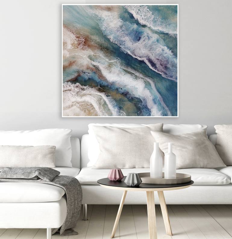 Original Seascape Painting by Martine Vanderspuy