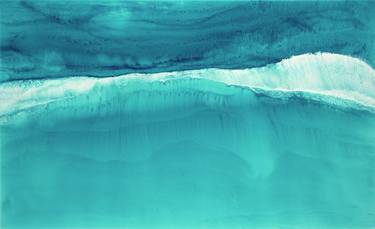 Saatchi Art Artist Martine Vanderspuy; Painting, “Ocean Rip” #art