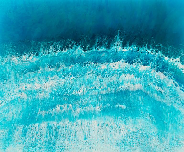 Original Seascape Painting by Martine Vanderspuy