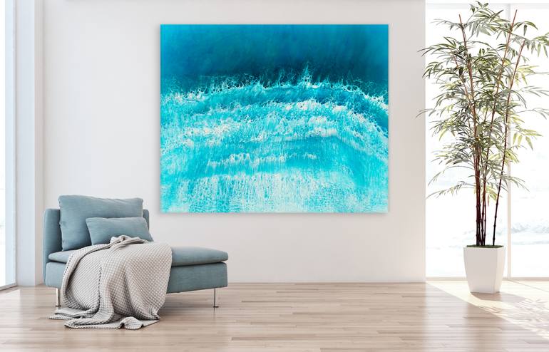 Original Seascape Painting by Martine Vanderspuy