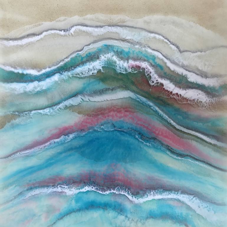 Original Realism Seascape Painting by Martine Vanderspuy