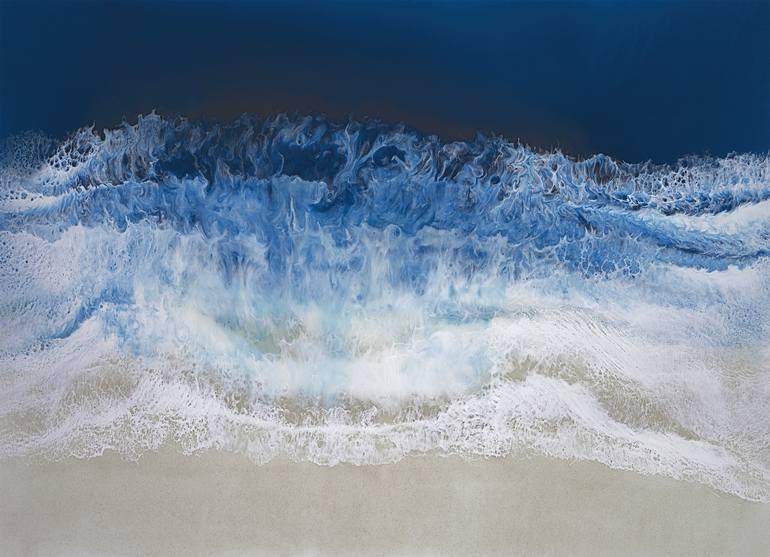Original Realism Seascape Printmaking by Martine Vanderspuy