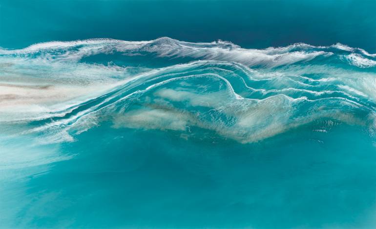 Original Realism Seascape Printmaking by Martine Vanderspuy