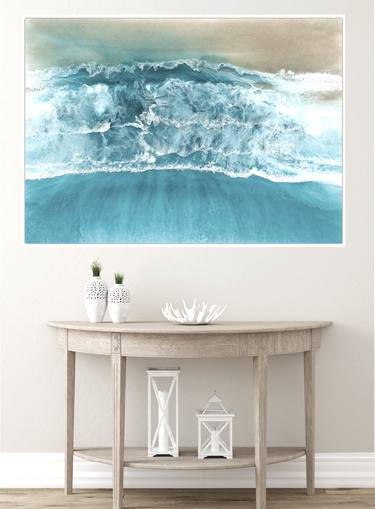 Original Realism Seascape Printmaking by Martine Vanderspuy