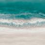 I used sand from Bondi Beach in the original painting - this is a UV stable metal outdoor panel