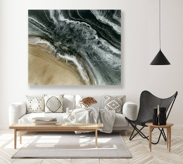 Original Realism Seascape Painting by Martine Vanderspuy