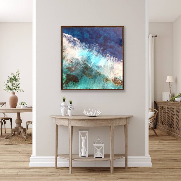 Original Realism Seascape Painting by Martine Vanderspuy