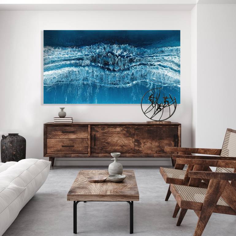 Original Realism Seascape Painting by Martine Vanderspuy