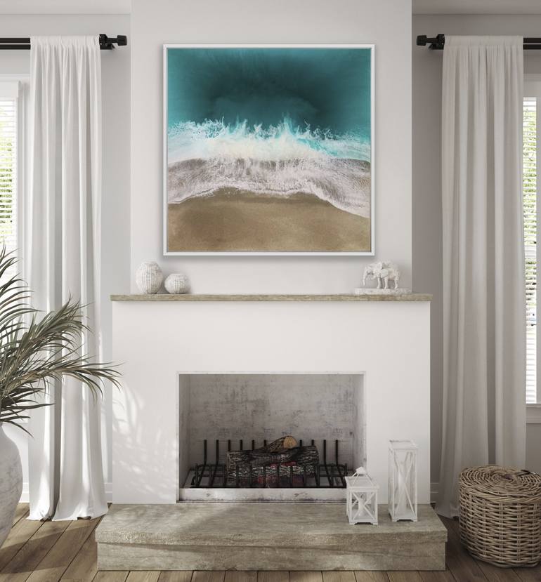 Original Seascape Painting by Martine Vanderspuy