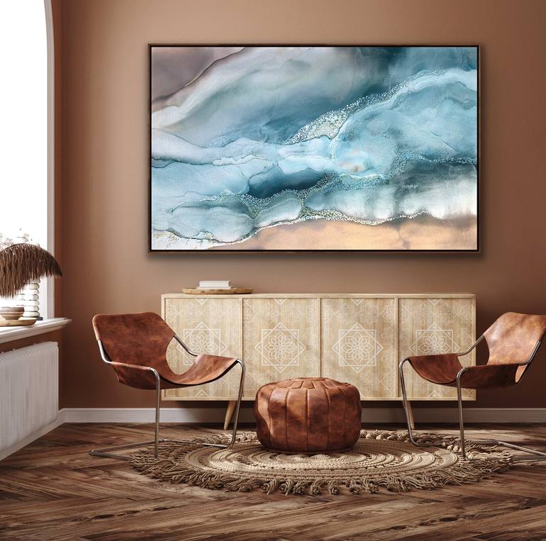 Original Realism Seascape Painting by Martine Vanderspuy