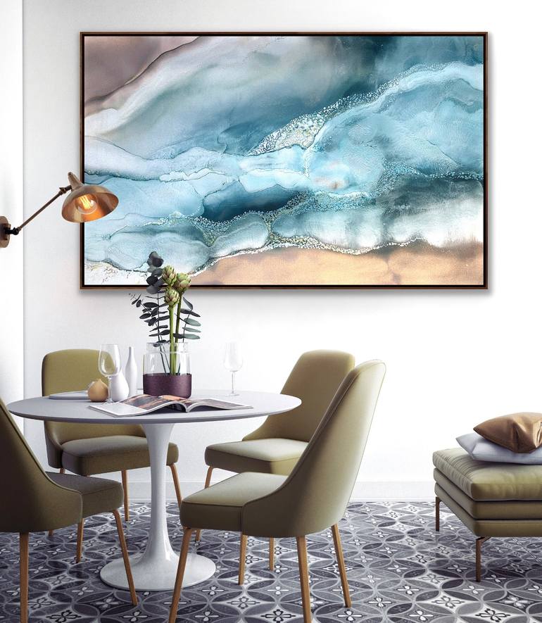 Original Realism Seascape Painting by Martine Vanderspuy