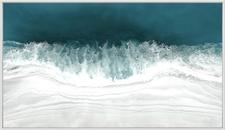 Original Realism Seascape Printmaking by Martine Vanderspuy