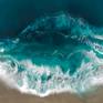 I used sand from a sydney beach in my original painting, now avaliable as a limited artwork