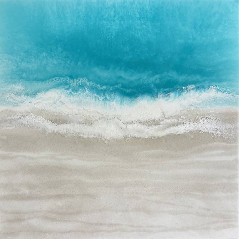 Original Seascape Painting by Martine Vanderspuy