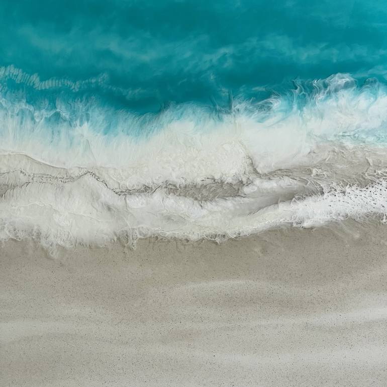 Original Seascape Painting by Martine Vanderspuy