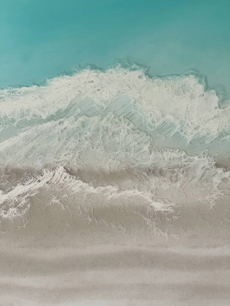 Original Seascape Painting by Martine Vanderspuy