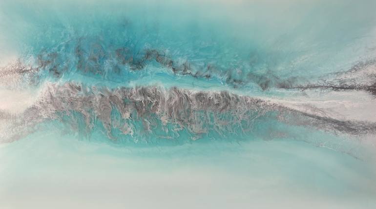 Original Seascape Painting by Martine Vanderspuy