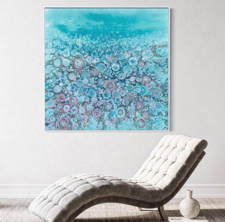 Original Seascape Painting by Martine Vanderspuy