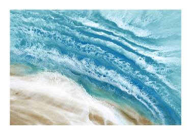 Original Photorealism Seascape Printmaking by Martine Vanderspuy