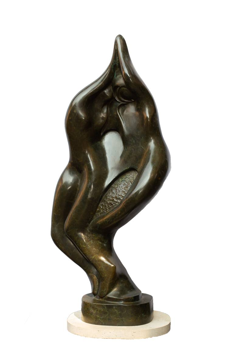 Original Abstract Women Sculpture by Rocío Sánchez