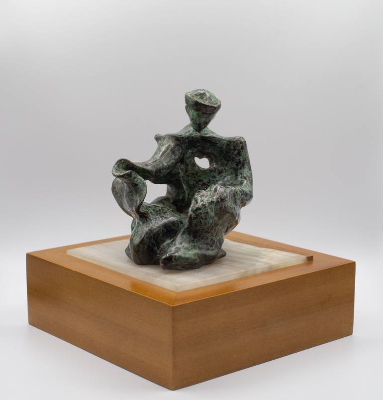 Original Figurative Seascape Sculpture by Rocío Sánchez