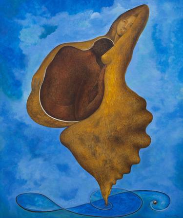 Original Figurative Music Paintings by Rocío Sánchez